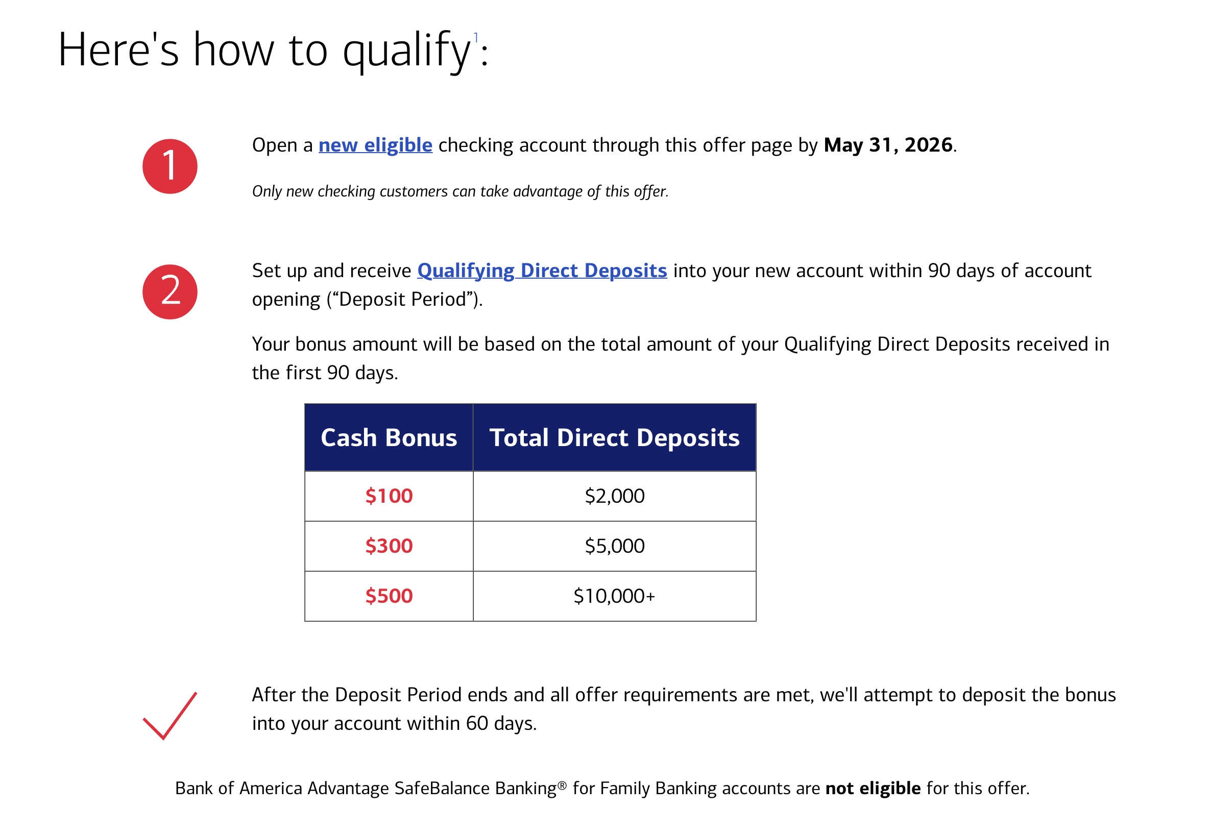 boa offer